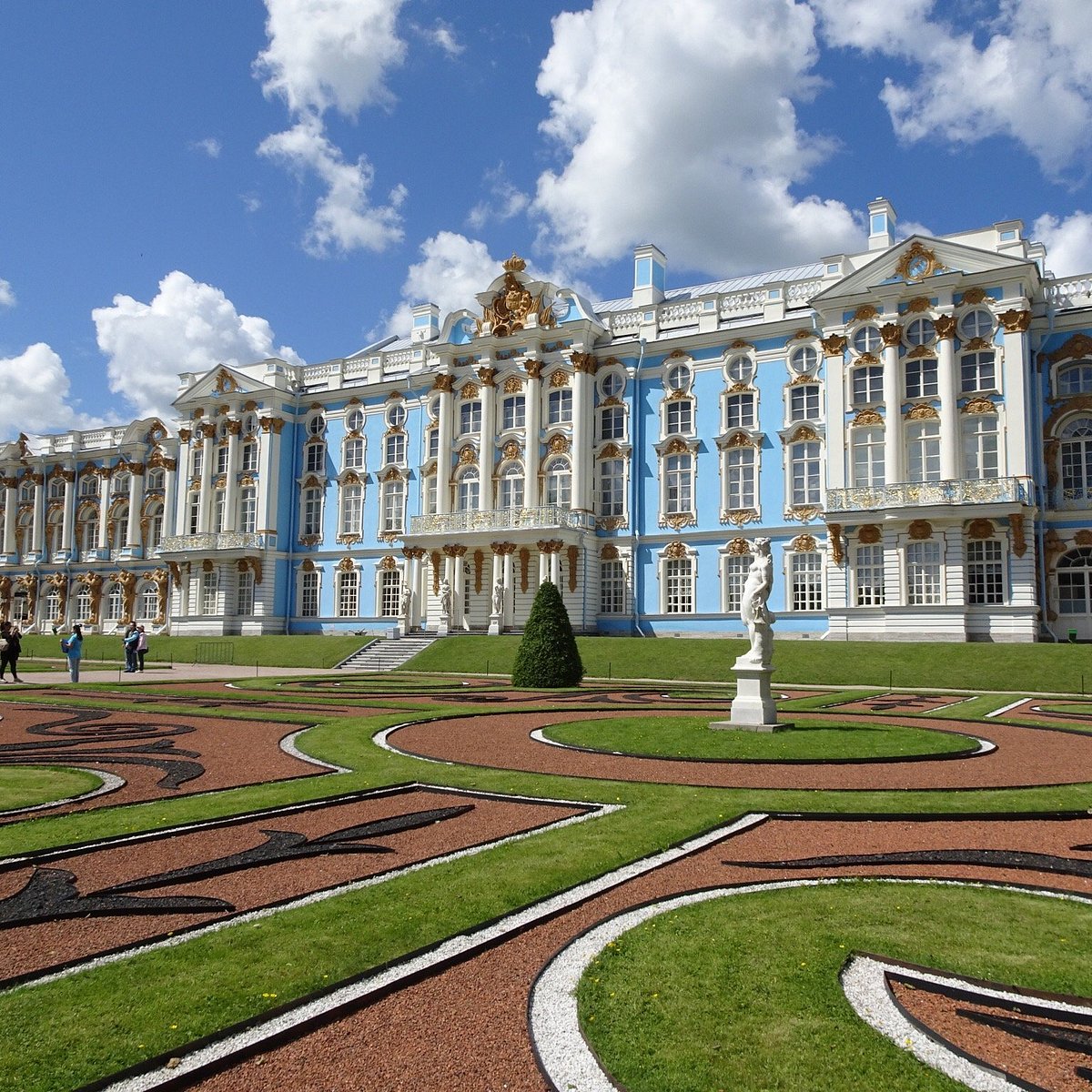 The Catherine Palace in St. Petersburg, Pushkin