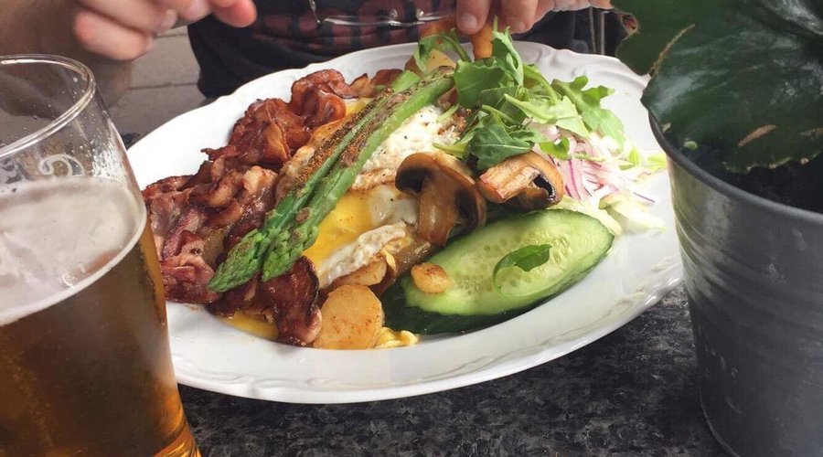 Delicious bacon and eggs!