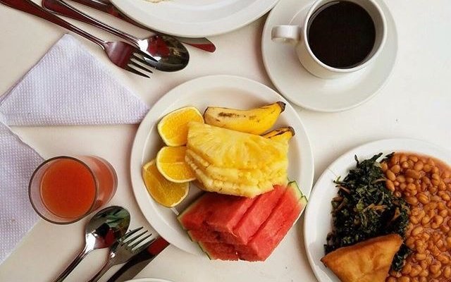 Breakfast picture taken by a guest who stayed with us