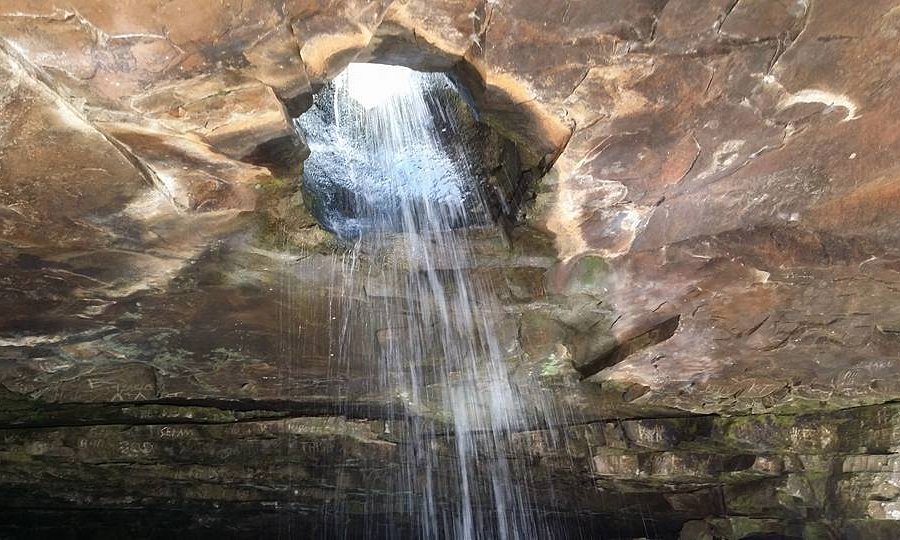 Glory Hole Trail and Waterfall image