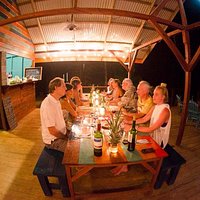 Space available for private and public events, like this pop up dinner
