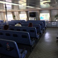 2017年7月16日竹田津から徳山行きに乗船した時