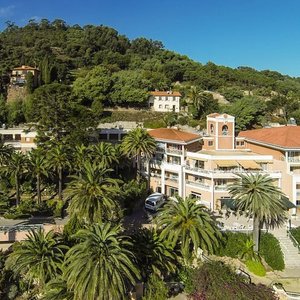 Vue du ciel Villa Saint Camille Théoule sur Mer Chambres avec Vue sur Mer