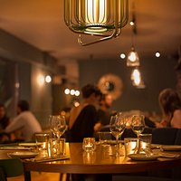 Interior del restaurante.