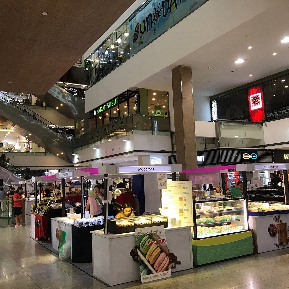 Райфлс Сити центр Сингапура. Singapore Square. Rose Square Singapore.