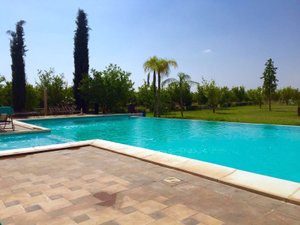Piscine et plage