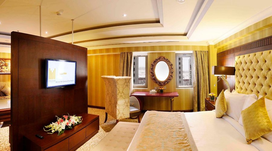 Royal suite Master bed and Sitting