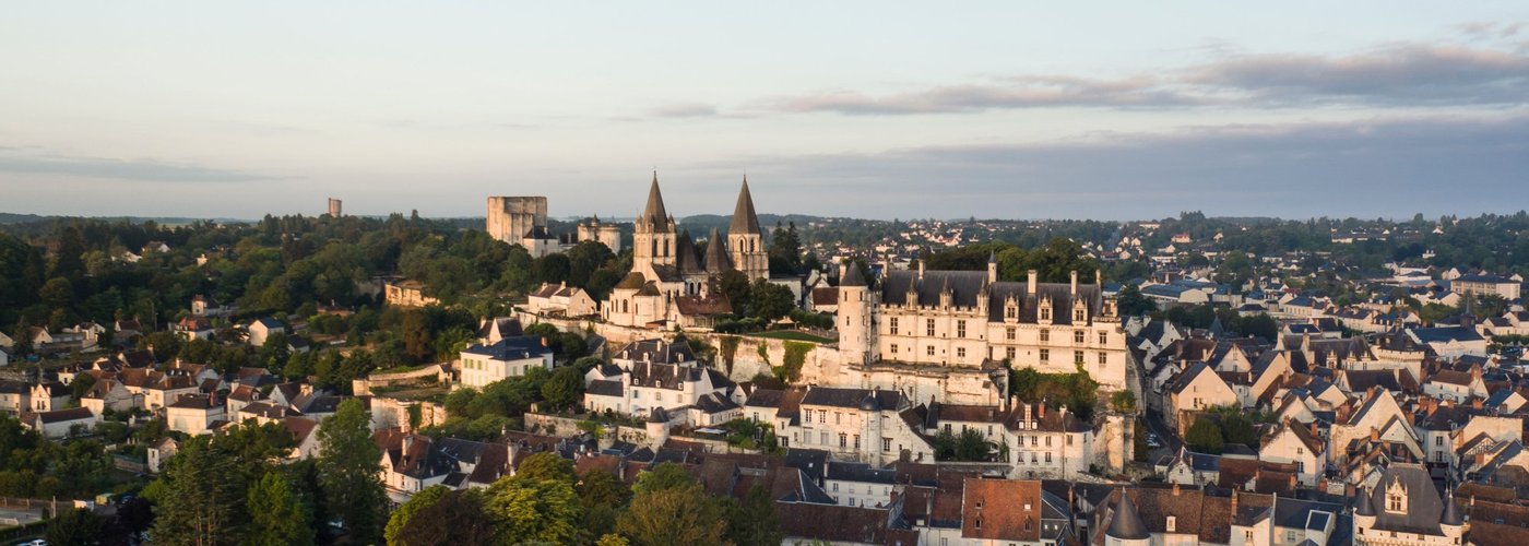 La Cité Royale de Loches, vue générale