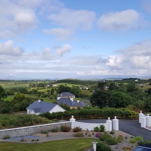 View from the room on the front side of the house