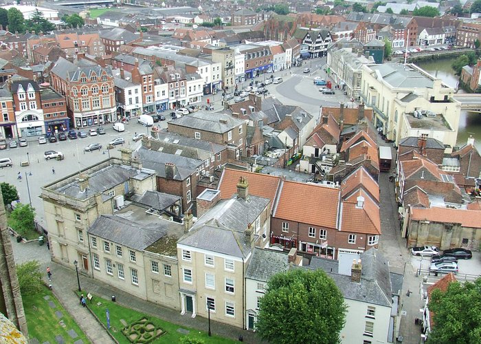 The view from the church tower