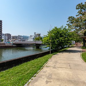 Street at the Ryokan Sansui Hiroshima