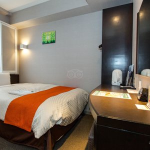 The Twin Room at the Vessel Inn Hiroshima-Ekimae