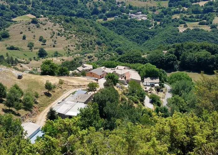 View of ranch from a distance