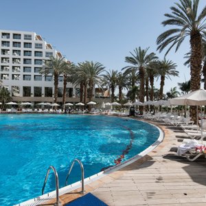 The Lower Pool at the Isrotel Dead Sea Hotel & Spa