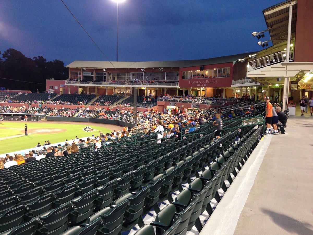 Arthur W. Perdue Stadium (Delmarva Shorebirds) (Salisbury) Aktuelle