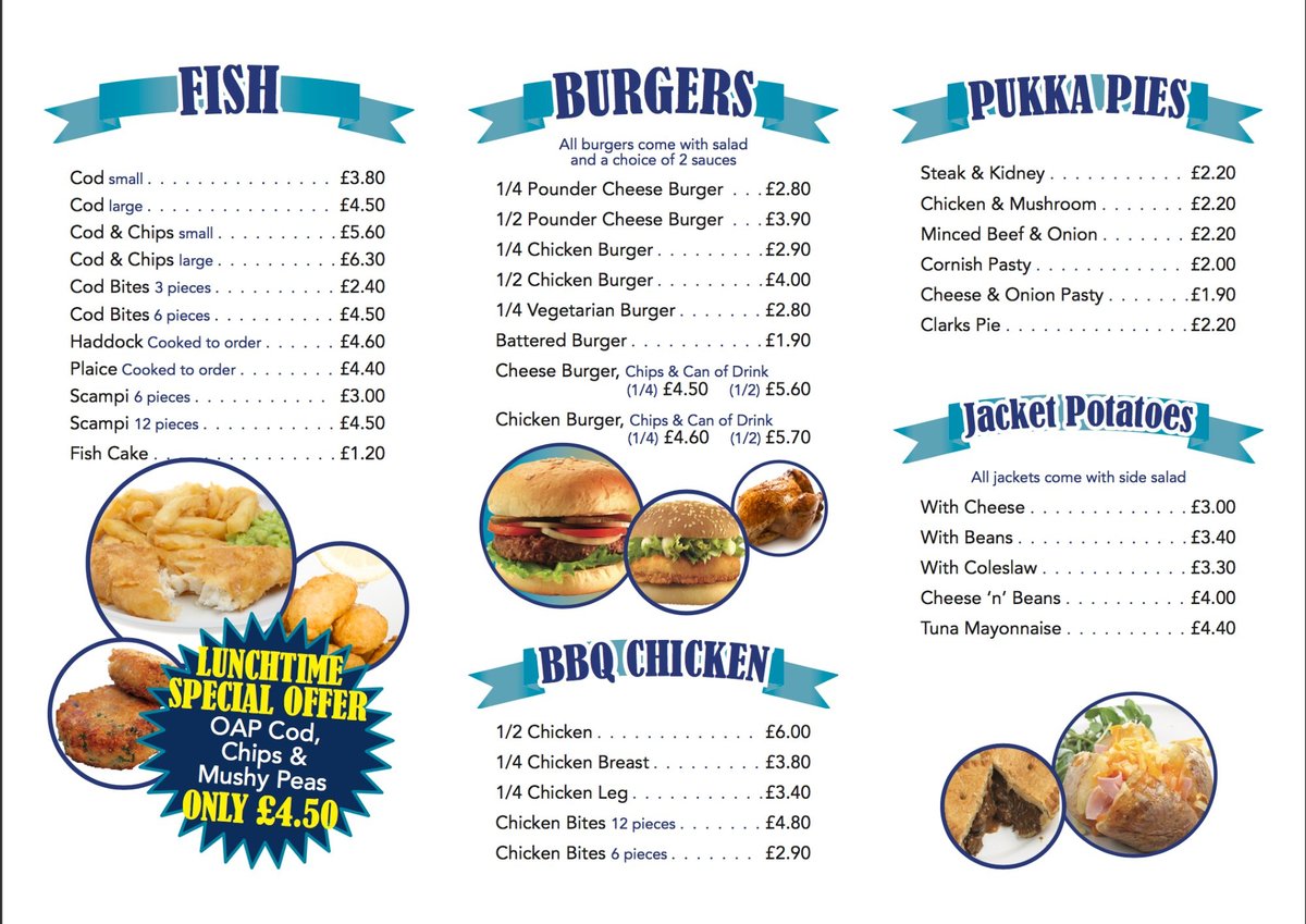 MARIOS FISH BAR, Kingswood - Menu, Prices & Restaurant Reviews ...