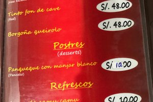 Menú