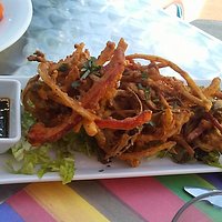 Tempura vegetable medley