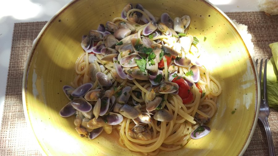 Spaghetti alle telline