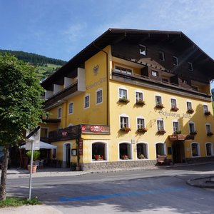 Front view of the hotel