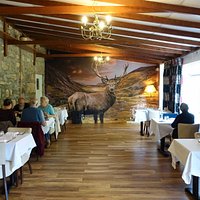 The dining room