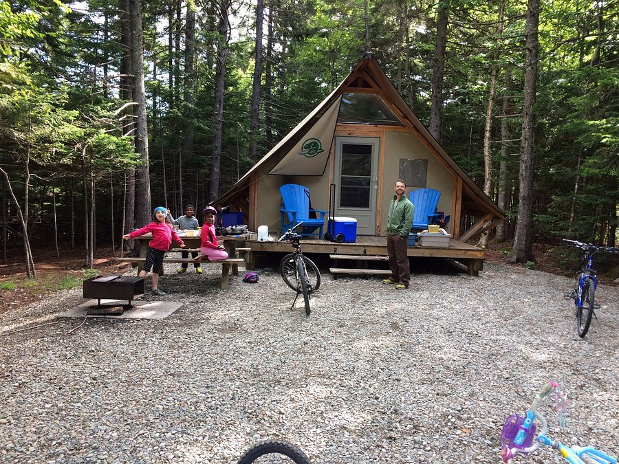 Otentik At Fundy National Park Campground Reviews Alma New Brunswick Tripadvisor