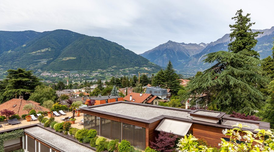 View from Panoramic Terrace at the Ansitz Plantitscherhof