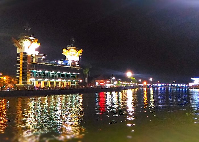 Night view from siring park (walking track)