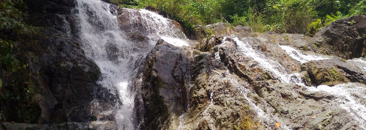 Cascade waterfall of Balawean (valley of Meratus mountain)