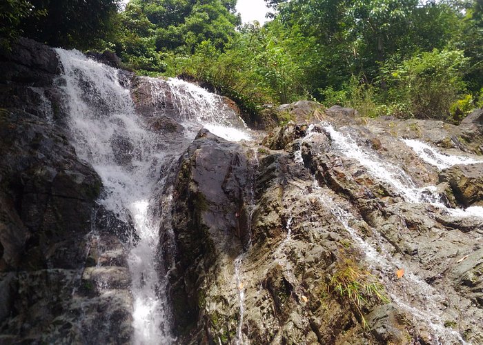 Cascade waterfall of Balawean (valley of Meratus mountain)