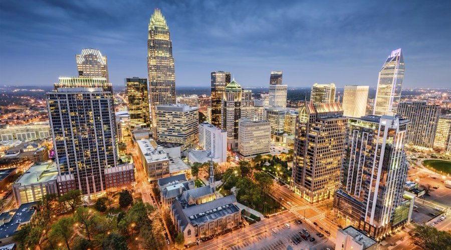 Located in City Centre Uptown Charlotte, NC 