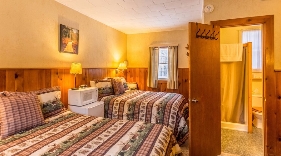 Many of our rooms have two double beds - perfect for families or friends traveling together