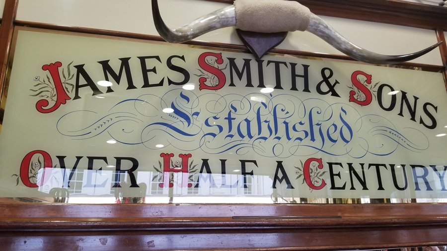 James Smith & Sons Umbrellas est 1830, New Oxford St London