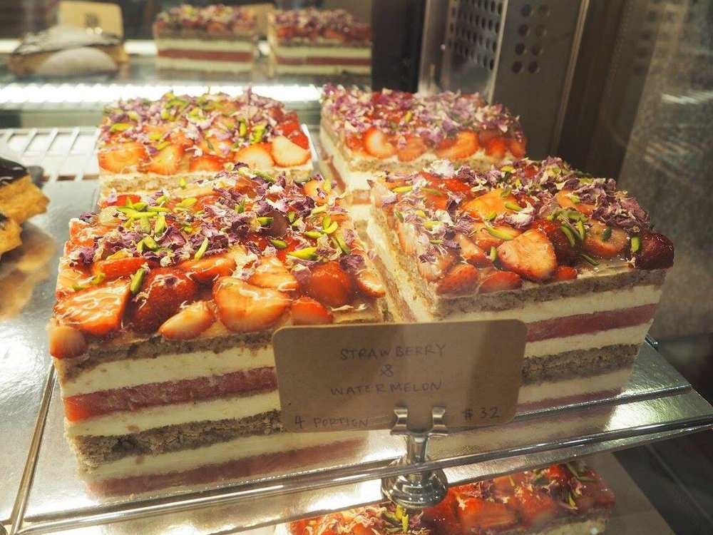 Strawberry Watermelon Cake