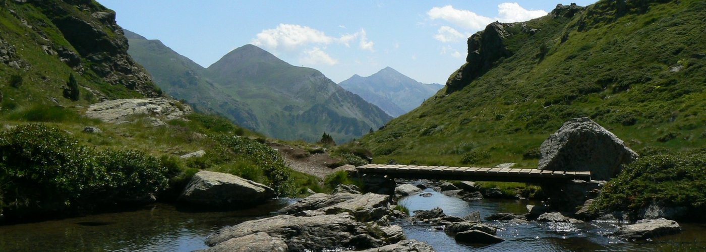 La apertura del primer lago al valle de Ordino... Magnífico!!