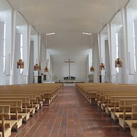 Inside the church