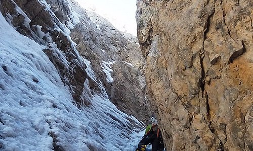 Alpinismo invernal. Aunque poco conocido, Picos de Europa es un paraíso para los crampones y pio