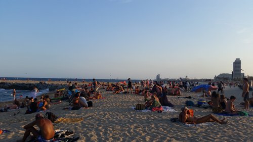Playa de la Mar Bella (Barcelona)