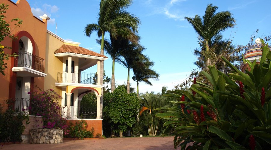 Exteriores del hotel