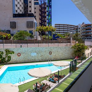 The Pool at the Tagoror Beach Apartments