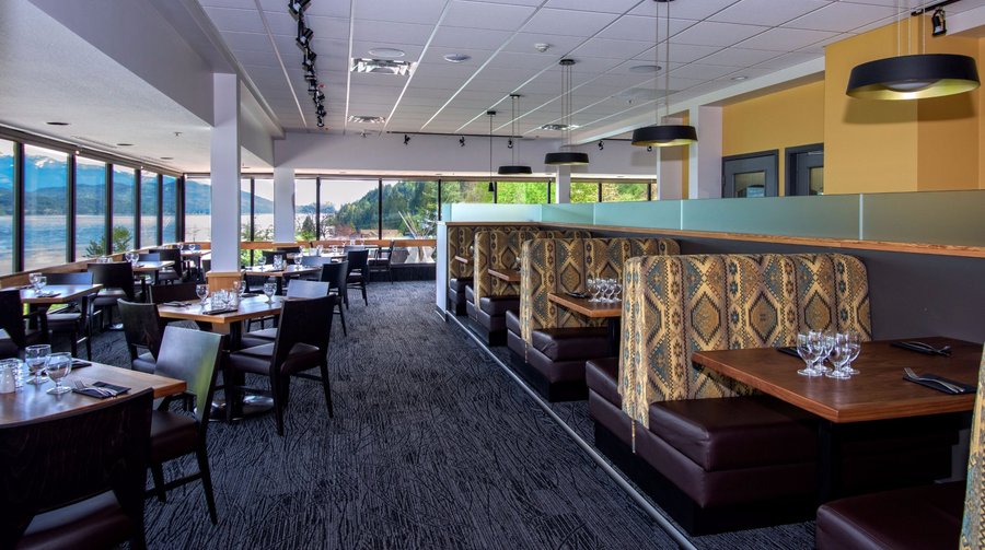 Ktunaxa Grill offers table or booth seating.