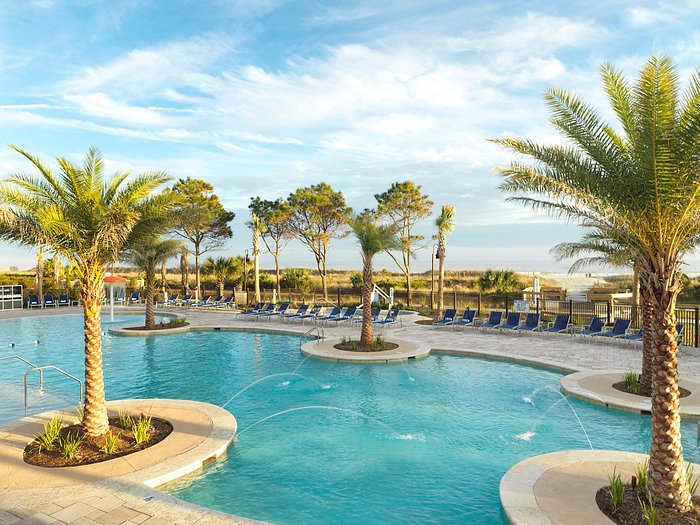 Fotos Y Opiniones De La Piscina Del Hilton Grand Vacations Club Ocean Oak Resort Hilton Head