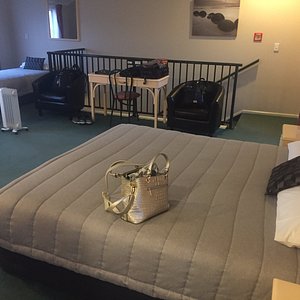 Large room spare bed and spotless