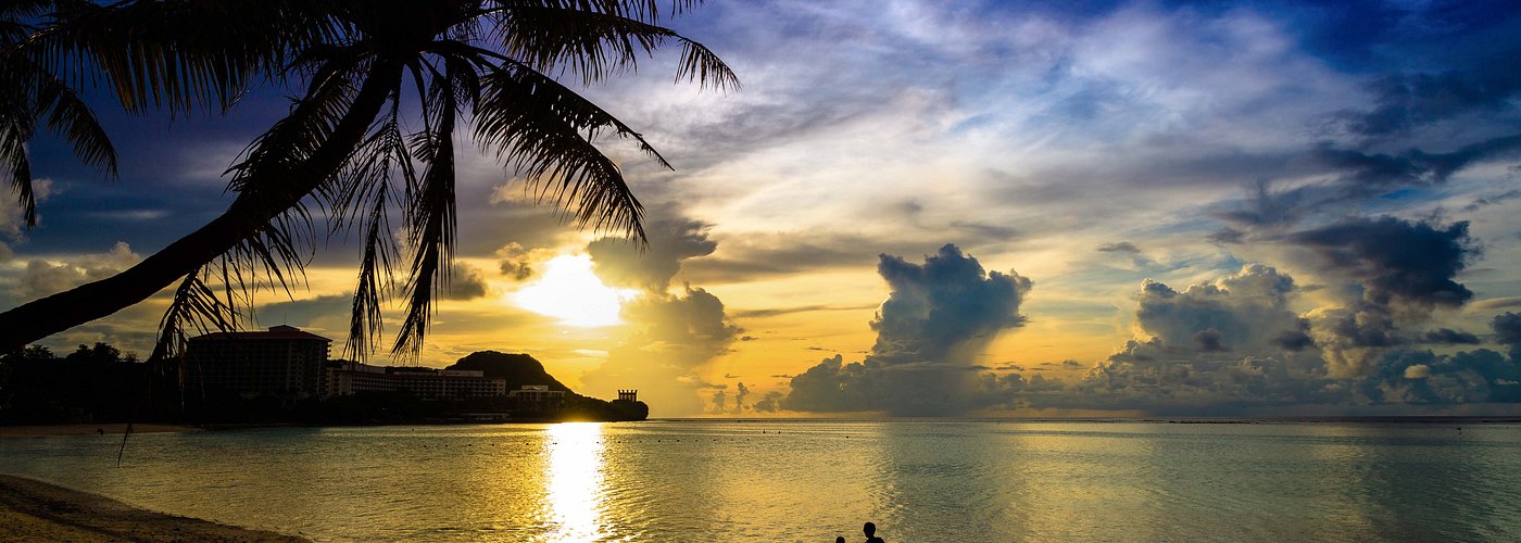 Guam's sunsets are nothing less than exquisite! This is a daily scene in this paradise.