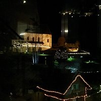 La Chiesa di Sankt Kathrein con la cripta in cui sgorga l'acqua termale altamente benefica!