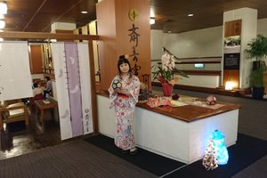 旅行者の写真