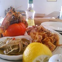 Η ποικιλία θαλασσινών (Fisherman's platter)
