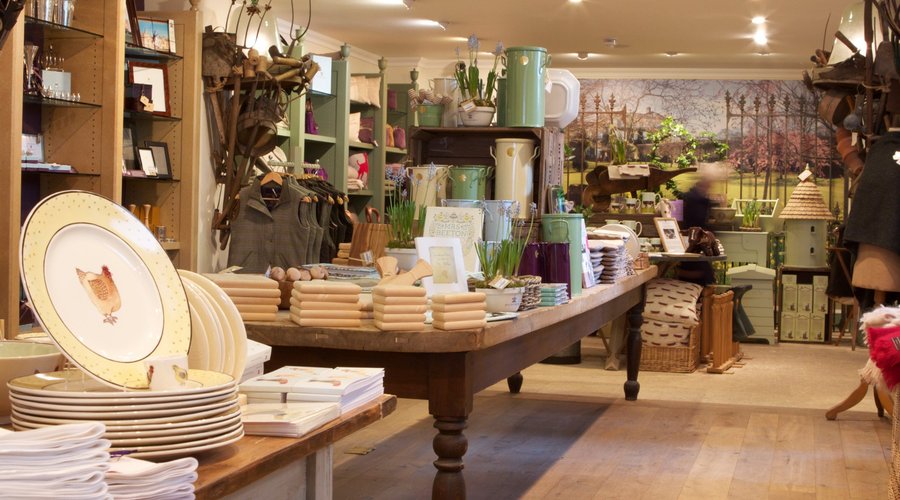 Highgrove Shop interior 