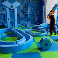 Block Party exhibit at Discovery Gateway Children's Museum