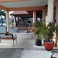 Great outdoor seating